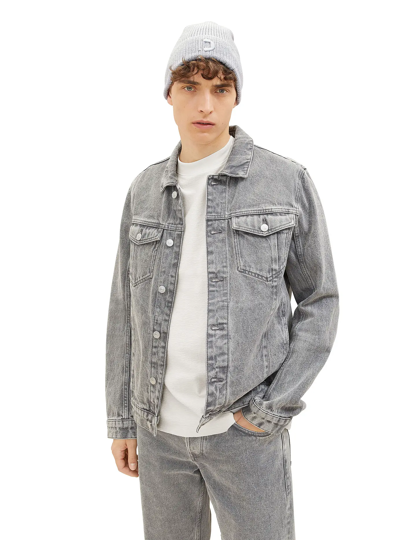 TOM TAILOR DENIM | Mütze - Haube | grau
